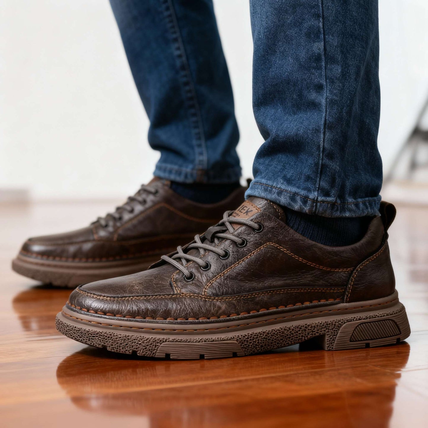 Brendan Leather Sneakers