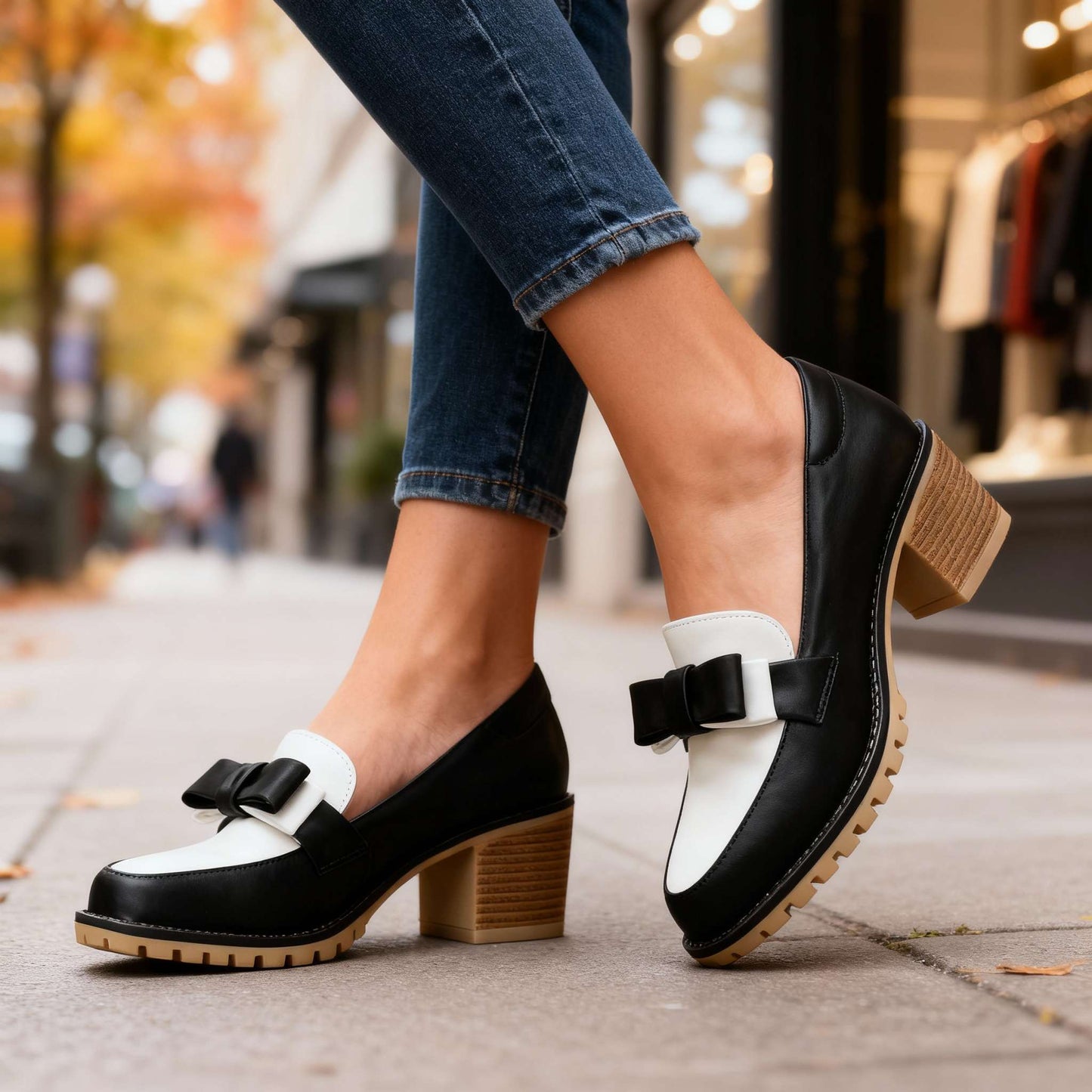 Amira Bow Loafers