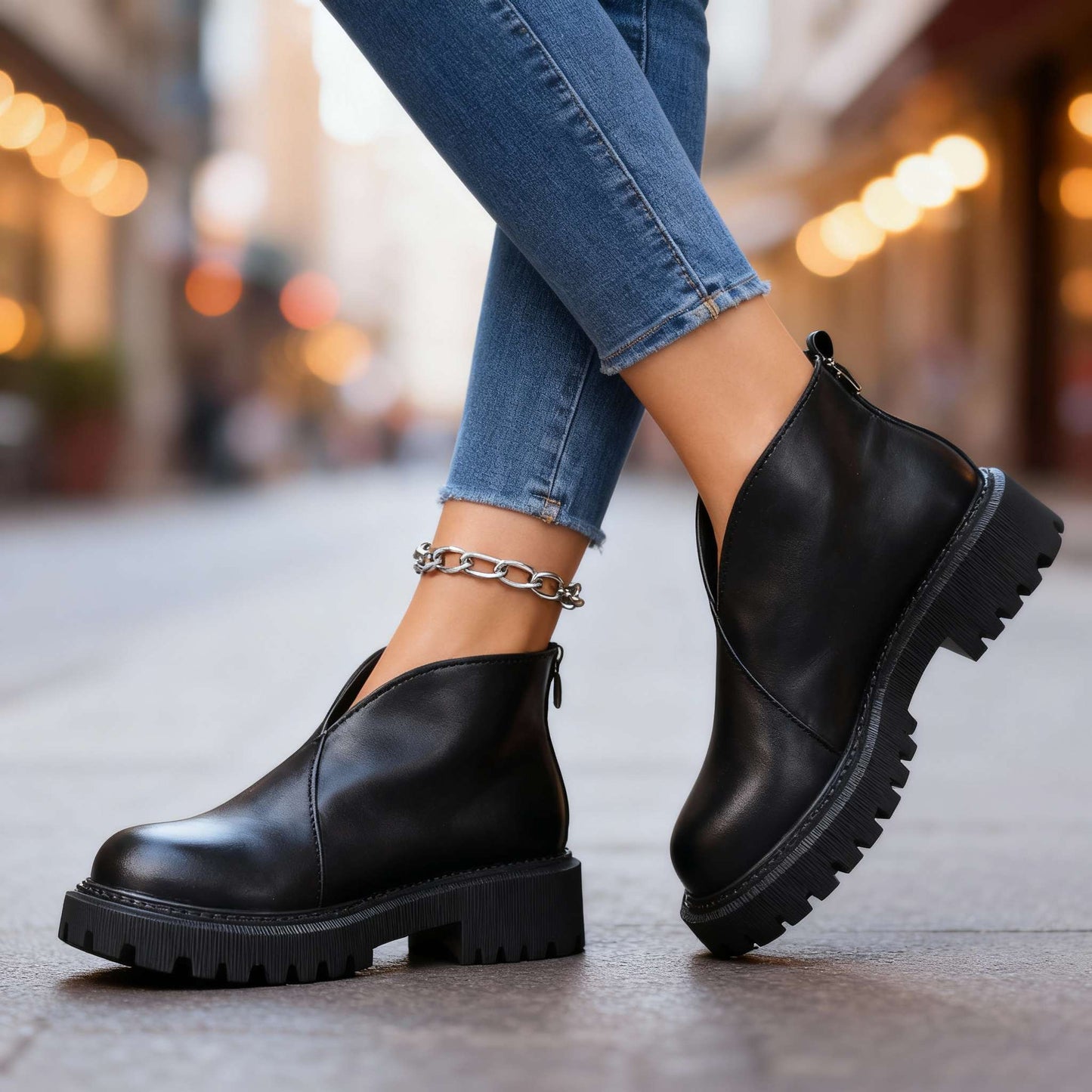Lindsey Orthopedic Ankle Boots
