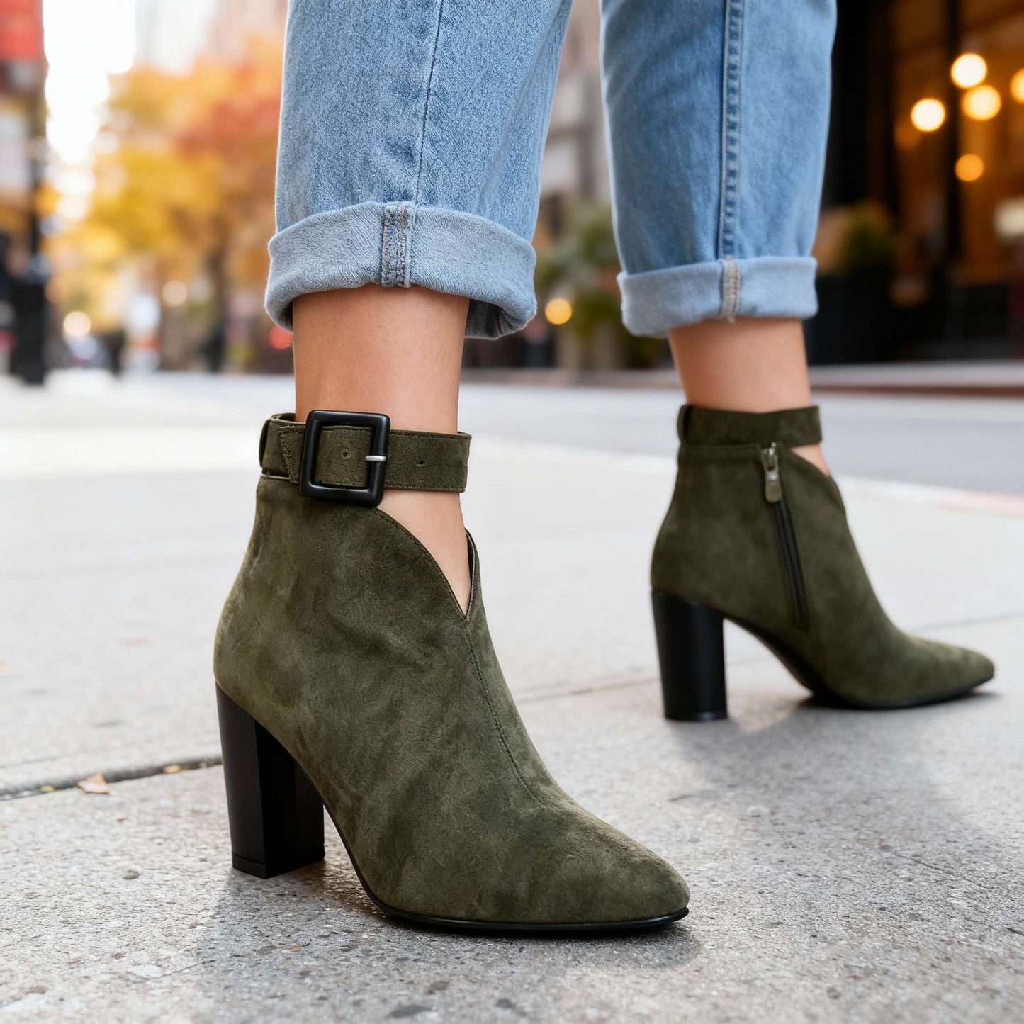 Alison Buckle Heels