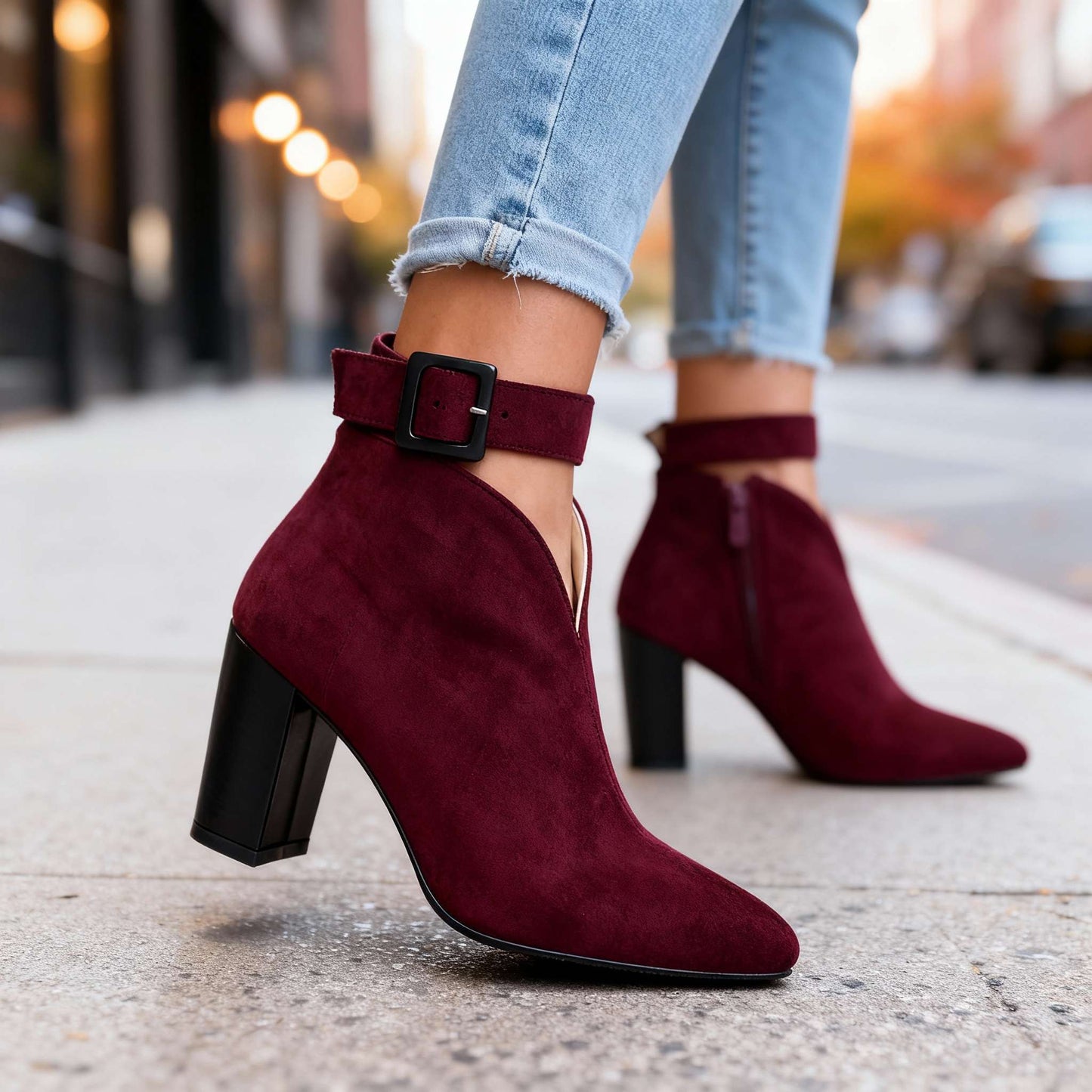 Alison Buckle Heels