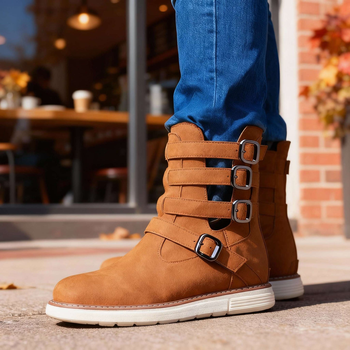 Marcus Buckle Boots