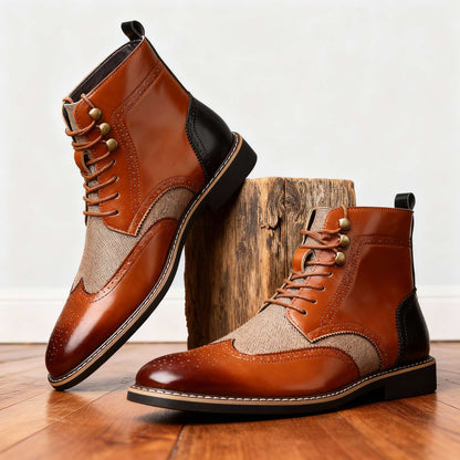 Benjamin Jones Laced Boots
