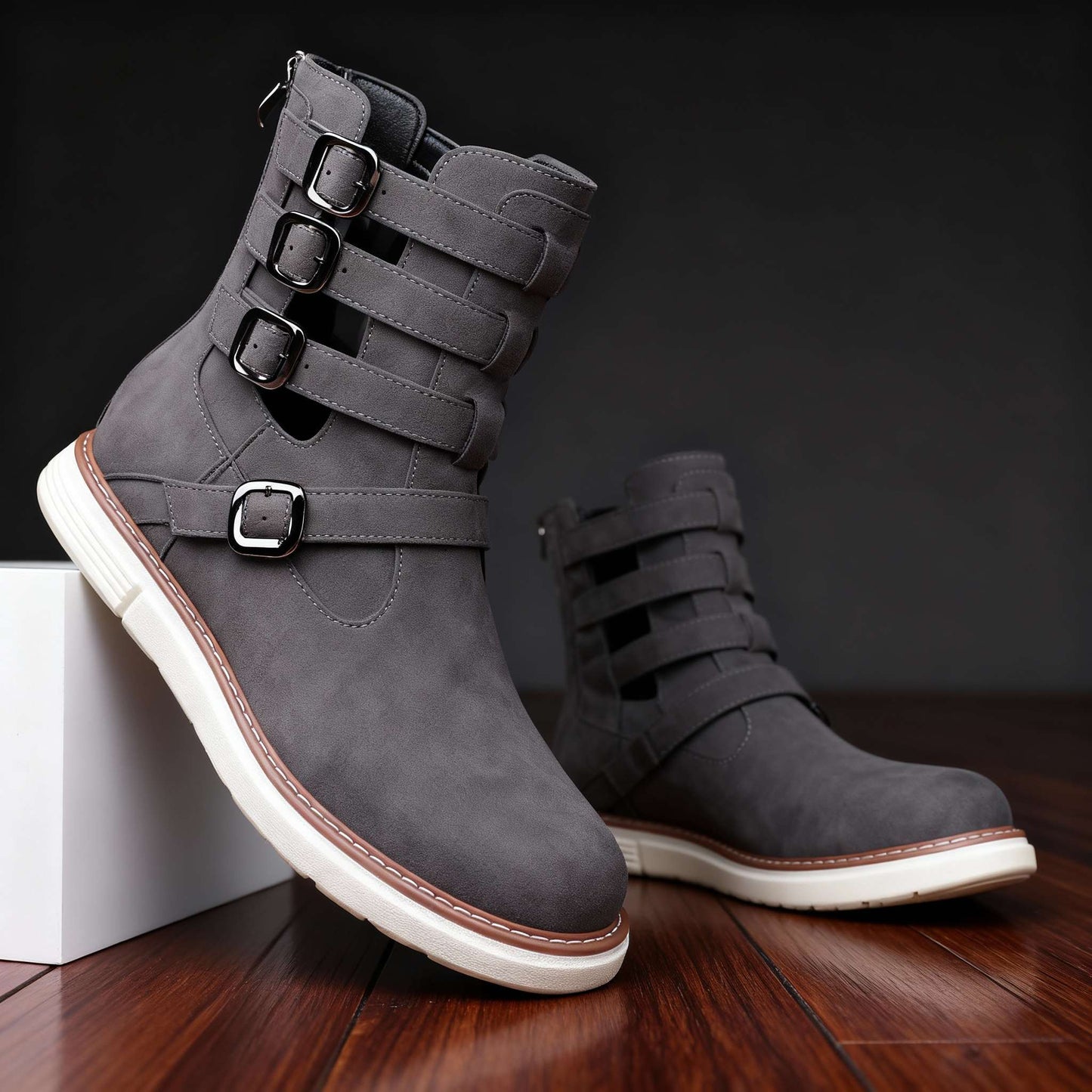 Marcus Buckle Boots