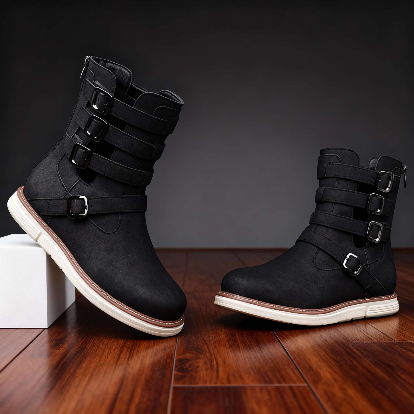 Marcus Buckle Boots