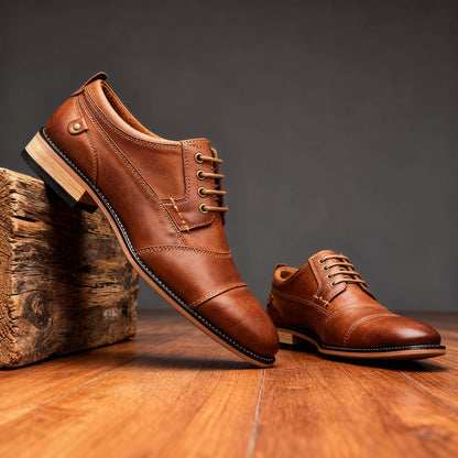 Geoffrey Jones Cap-Toe Derbies