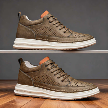Robert Johnson Breeze Leather Sneakers