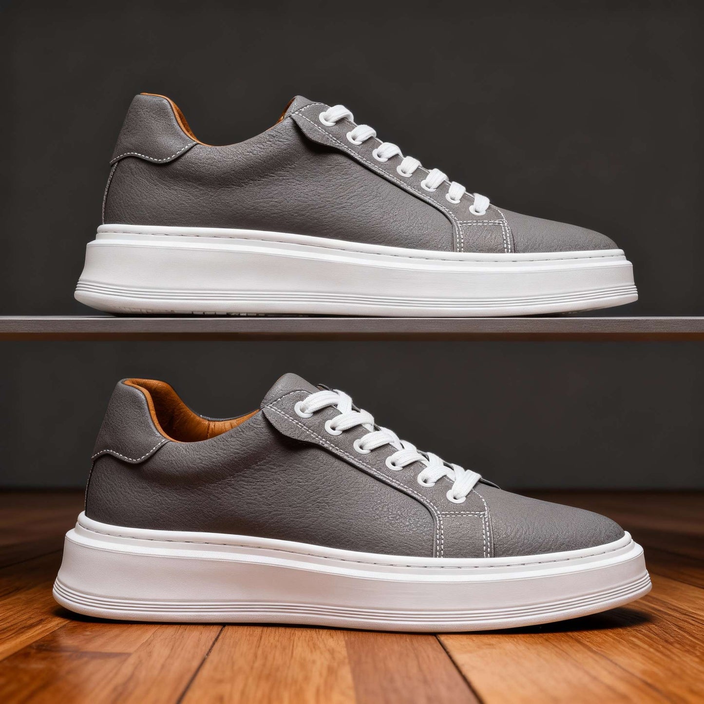 Conrad Jones Leather Sneakers