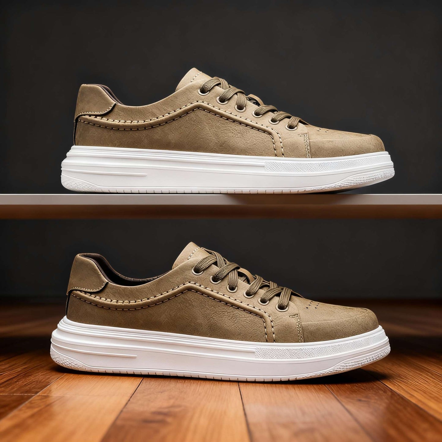 Callum Davidson Leather Sneakers