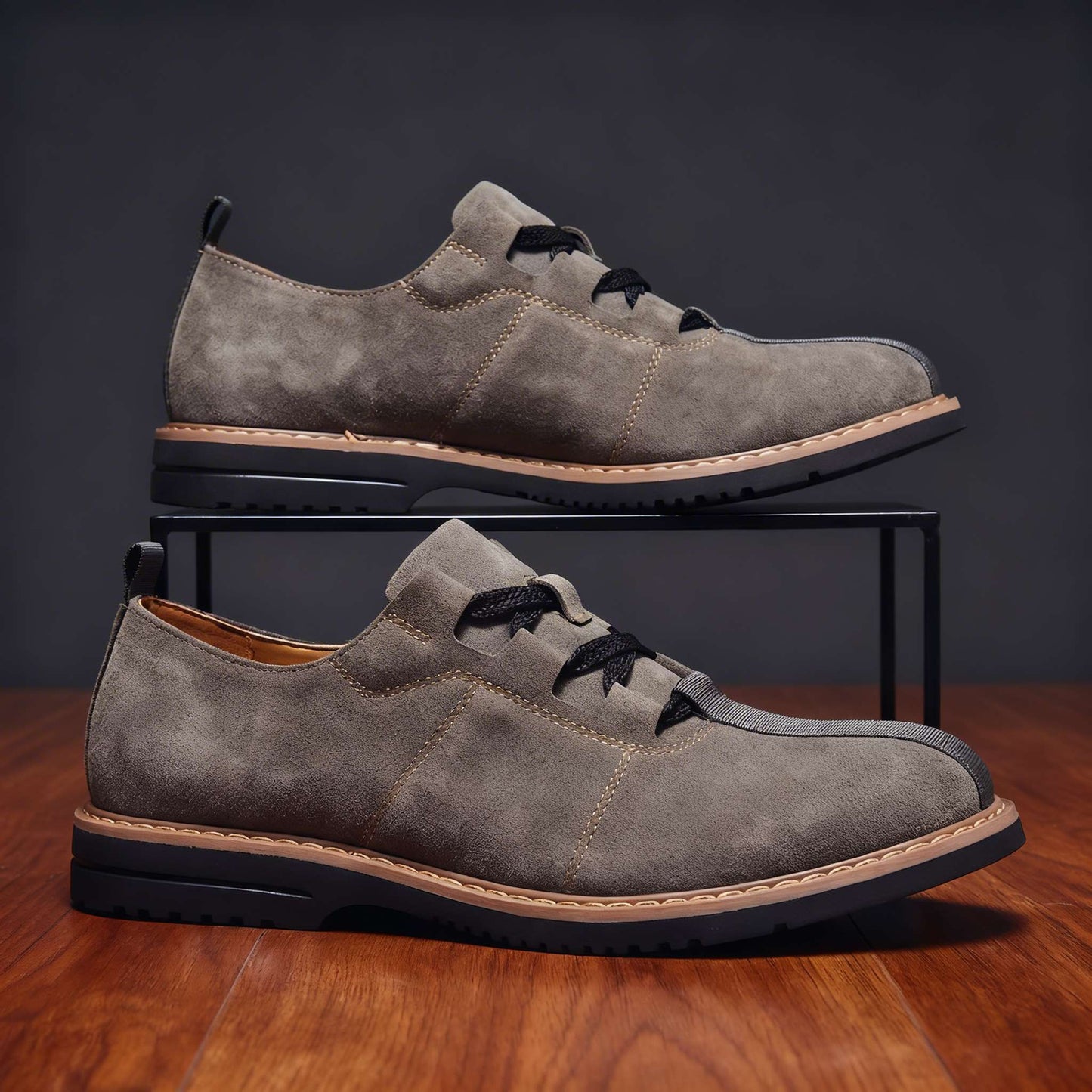 Henry Barnes Suede Oxfords