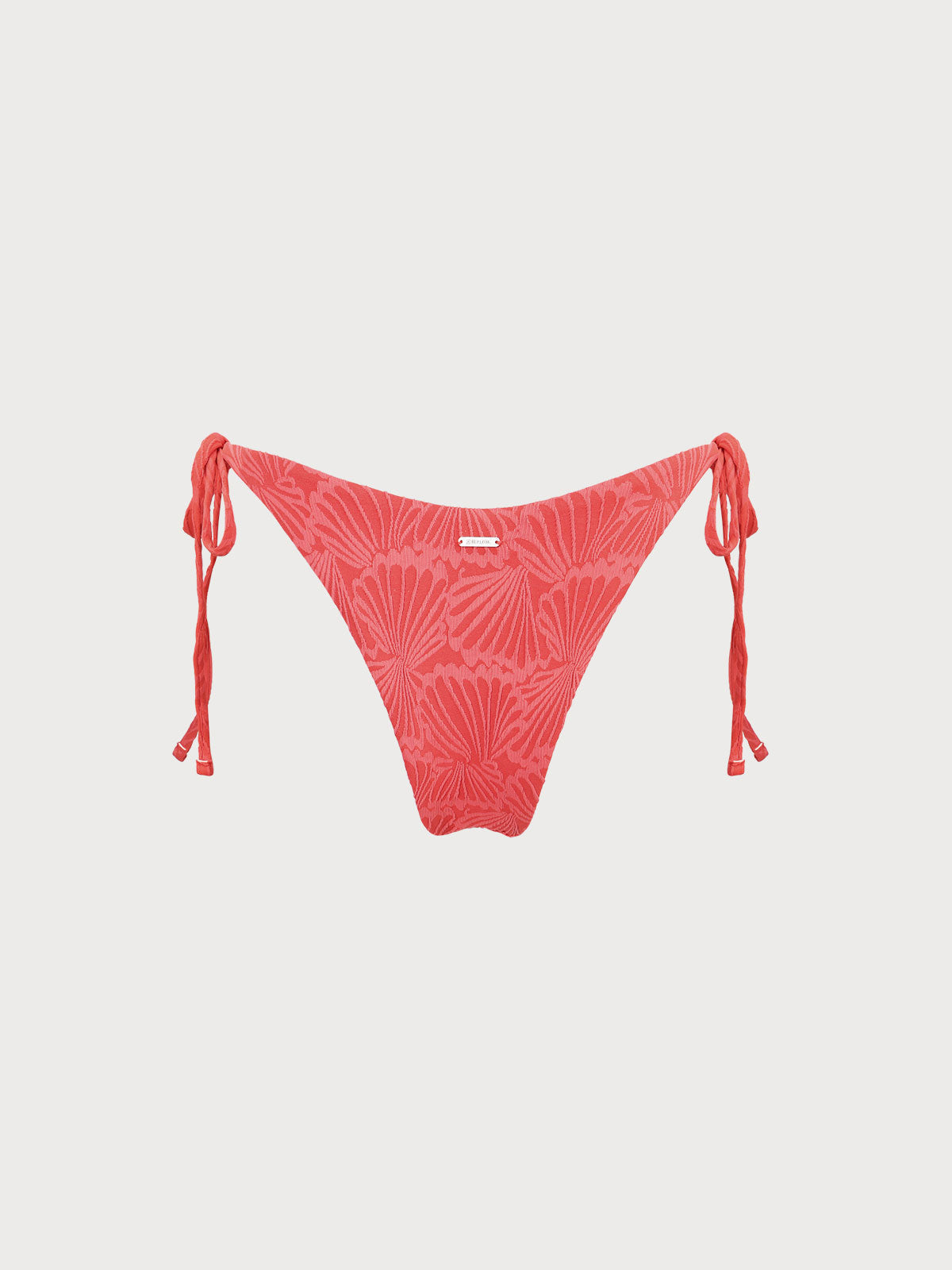 Jacquard Tie Bikini Bottom