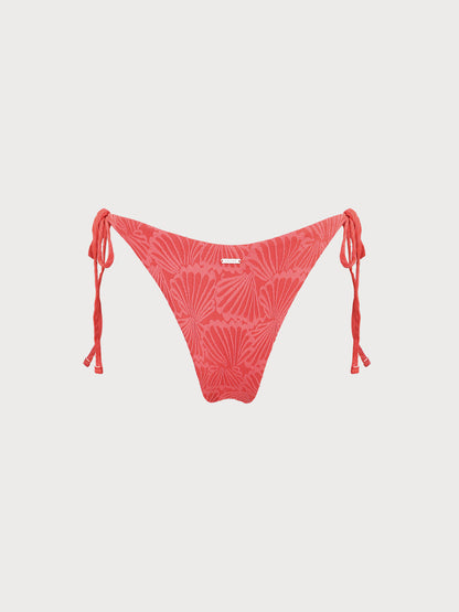 Jacquard Tie Bikini Bottom