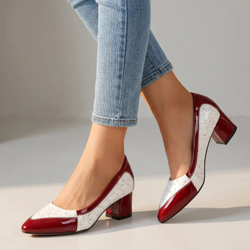 Kylah Two-Tone Pumps