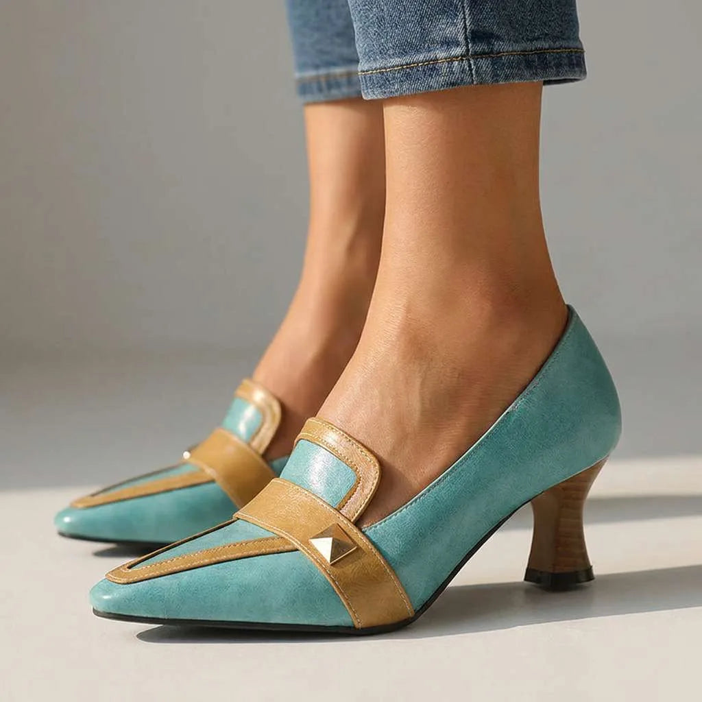 Louise Two-Tone Pumps