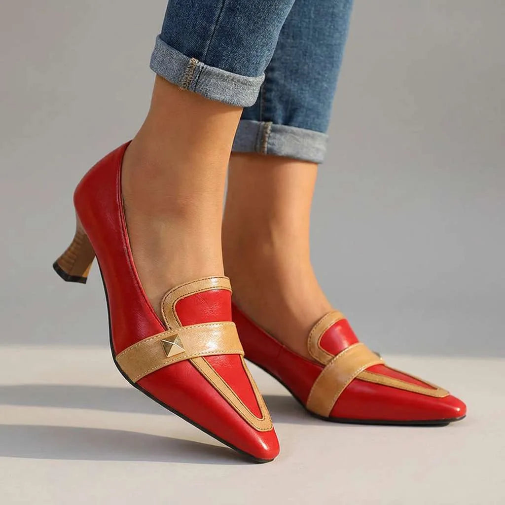 Louise Two-Tone Pumps