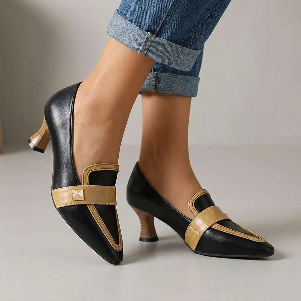 Louise Two-Tone Pumps
