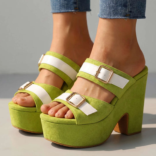 Natasha Platform Mules