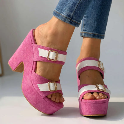 Natasha Platform Mules