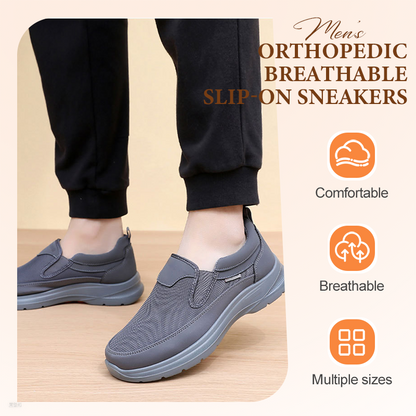 👞👟 Men’s Slip-On Walking Sneakers – Breathable, Non-Slip Comfort 👟