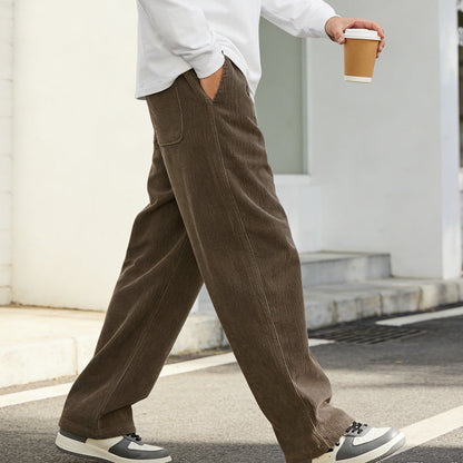 Men’s Loose Fit Drawstring Trousers