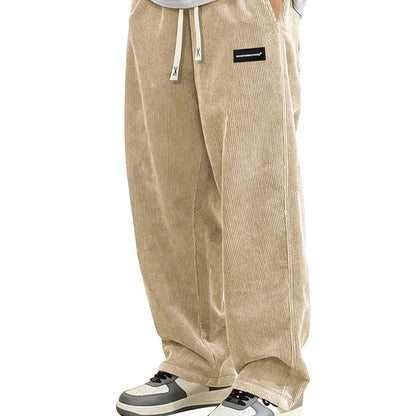Men’s Loose Fit Drawstring Trousers