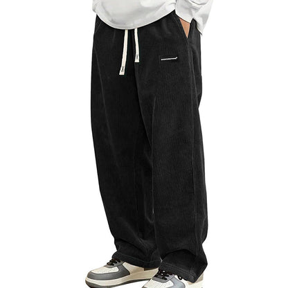 Men’s Loose Fit Drawstring Trousers