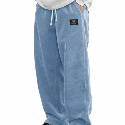 Men’s Loose Fit Drawstring Trousers