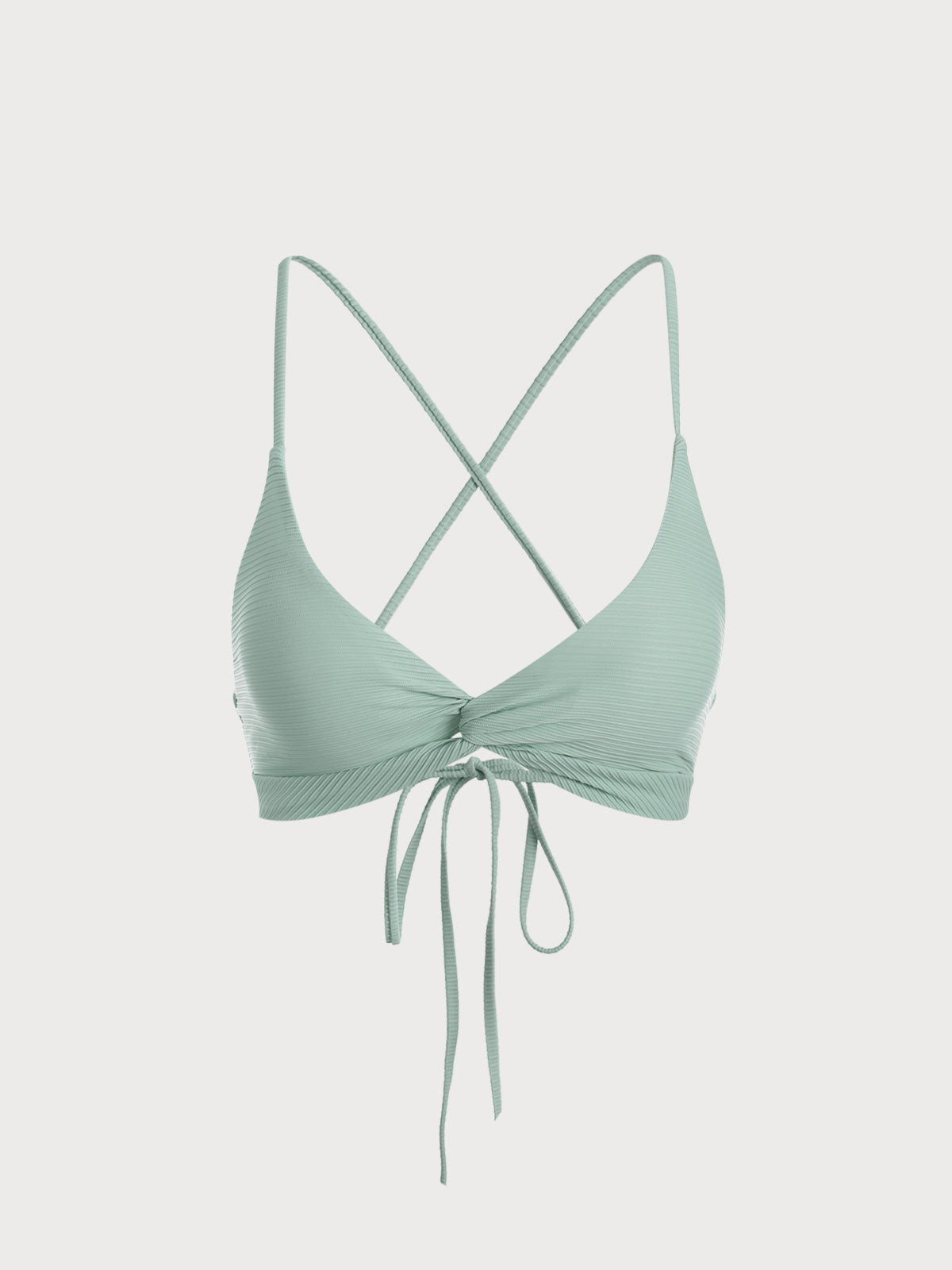 Twist Backless Bikini Top