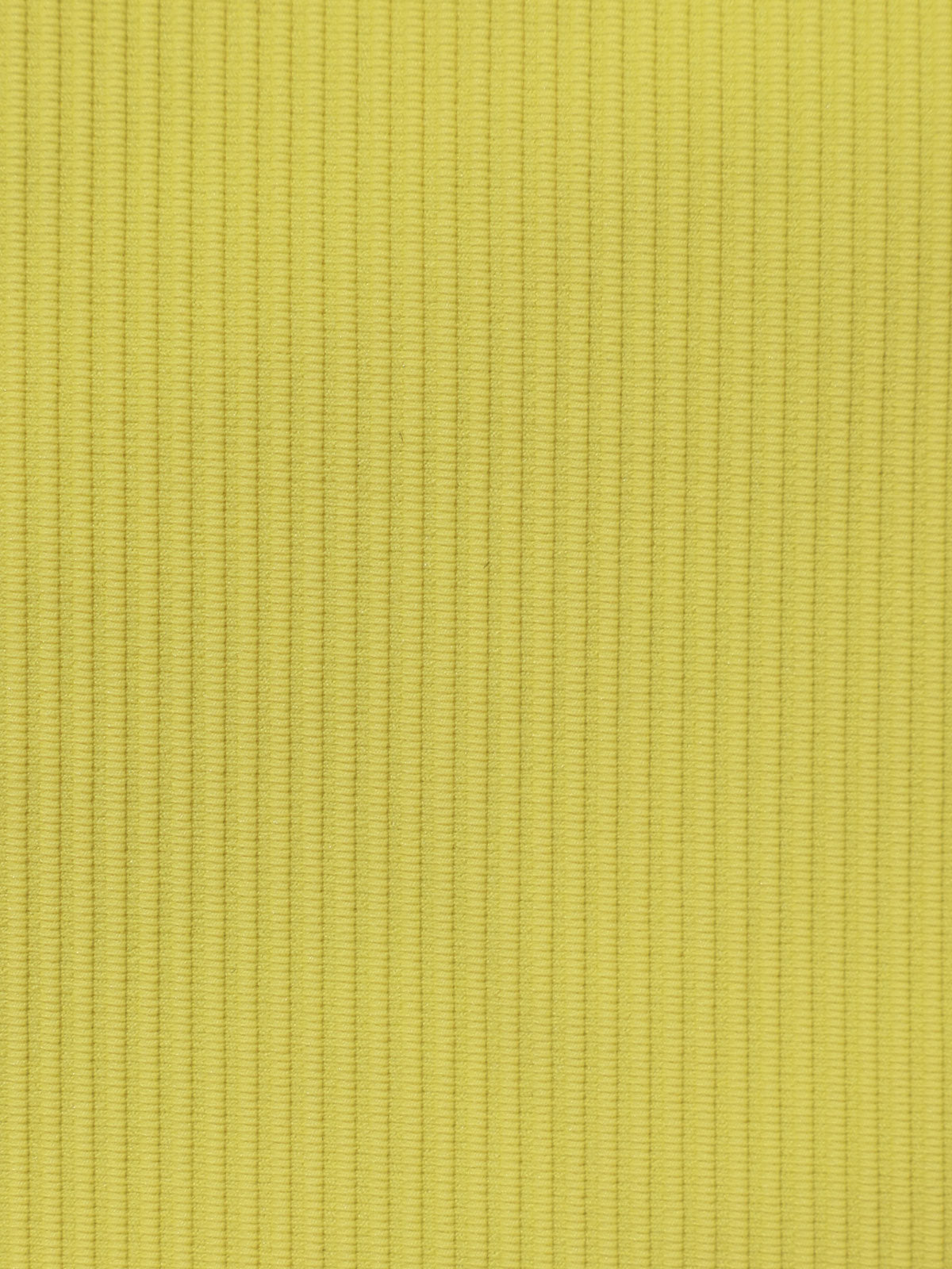 Yellow Twist Cross Back Bikini Top