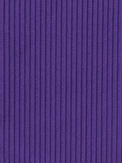 Purple Twist Cross Back Bikini Top