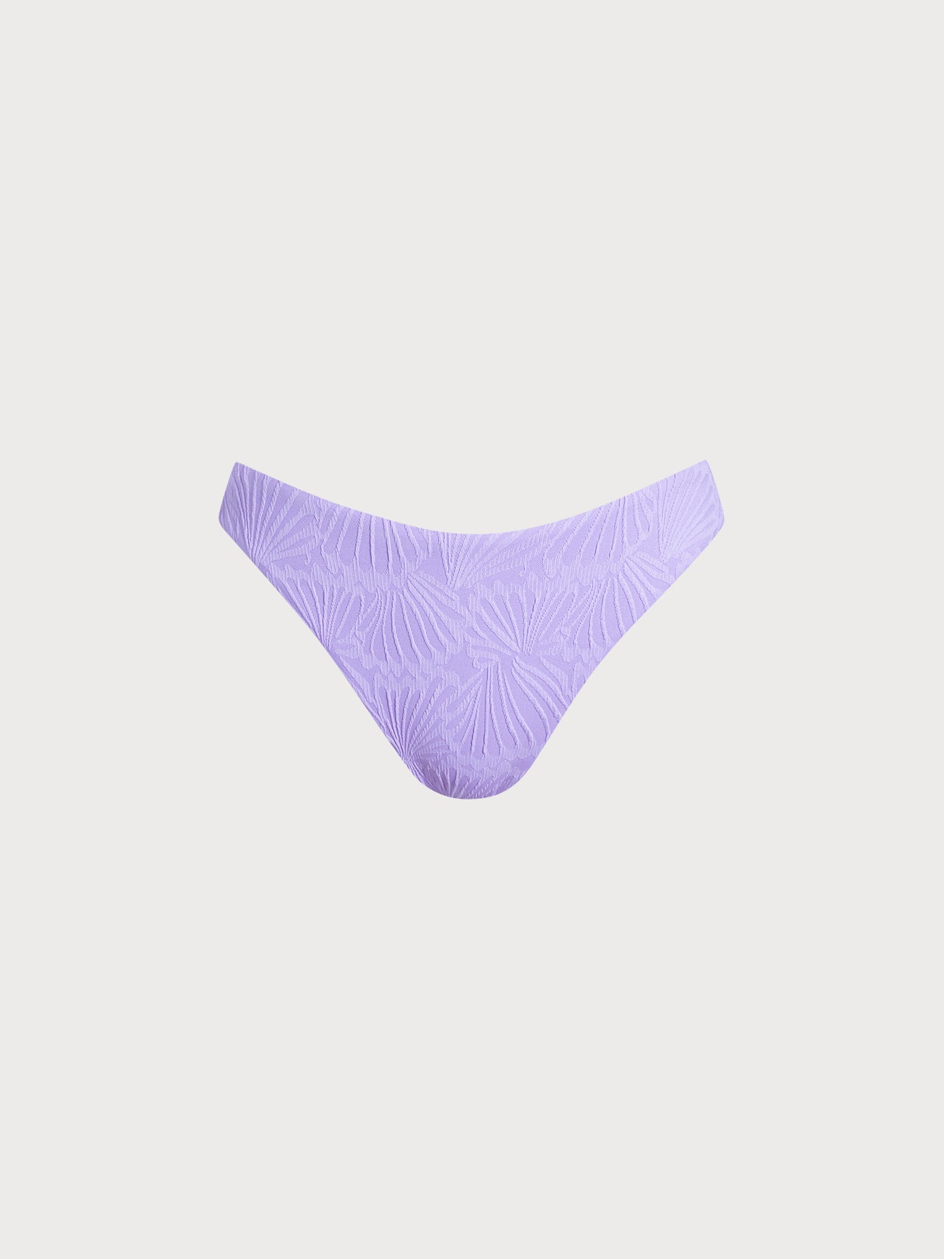Purple Jacquard Bikini Bottom