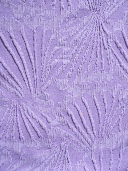 Purple Jacquard Bikini Bottom