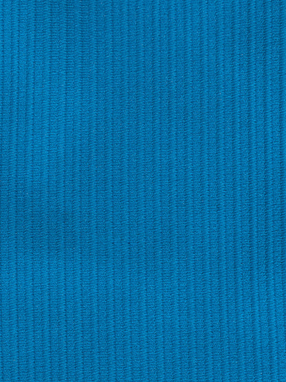 Blue Cutout O-Ring Bikini Top