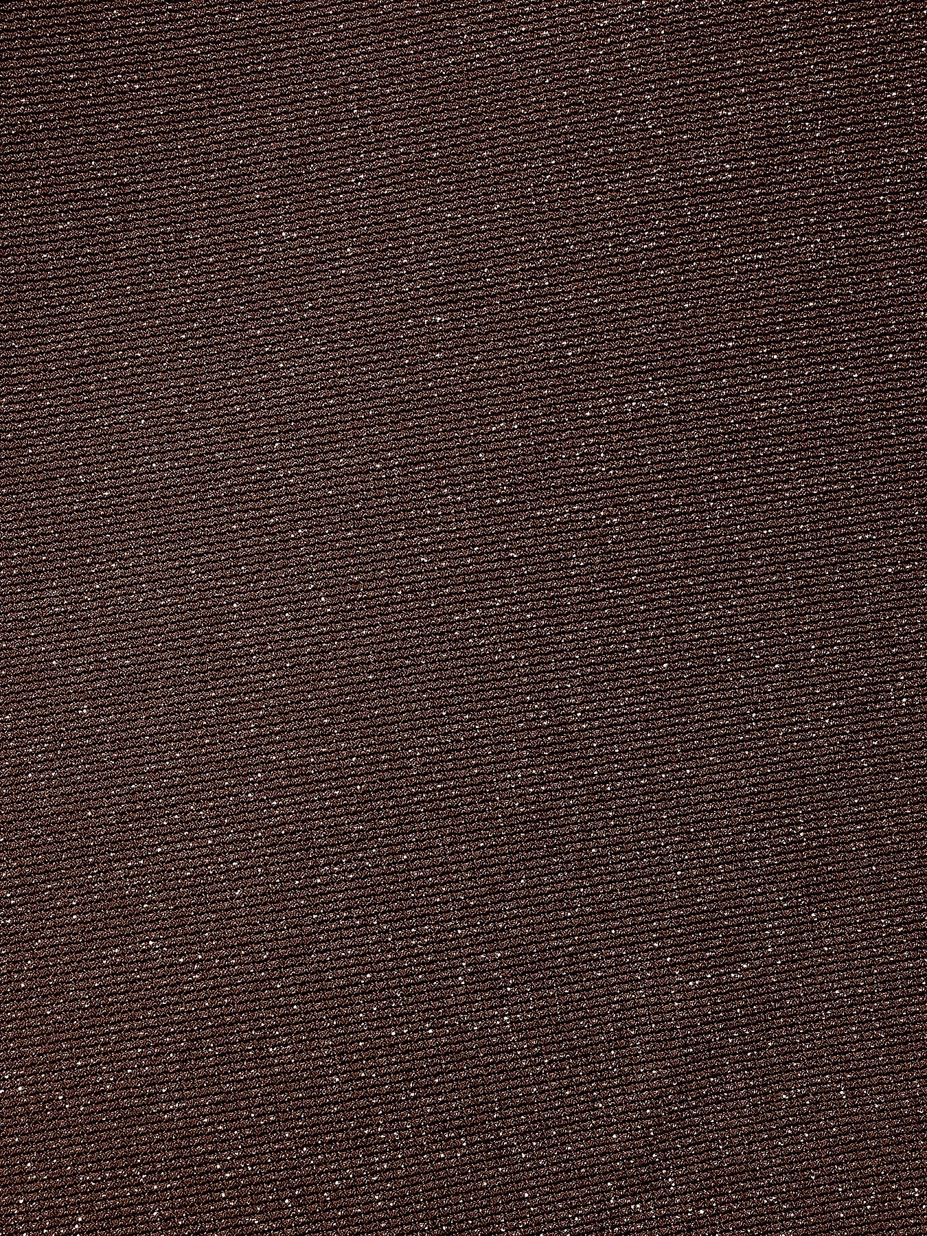 Dark Coffee Lurex Wrap Plus Size Cover-Up