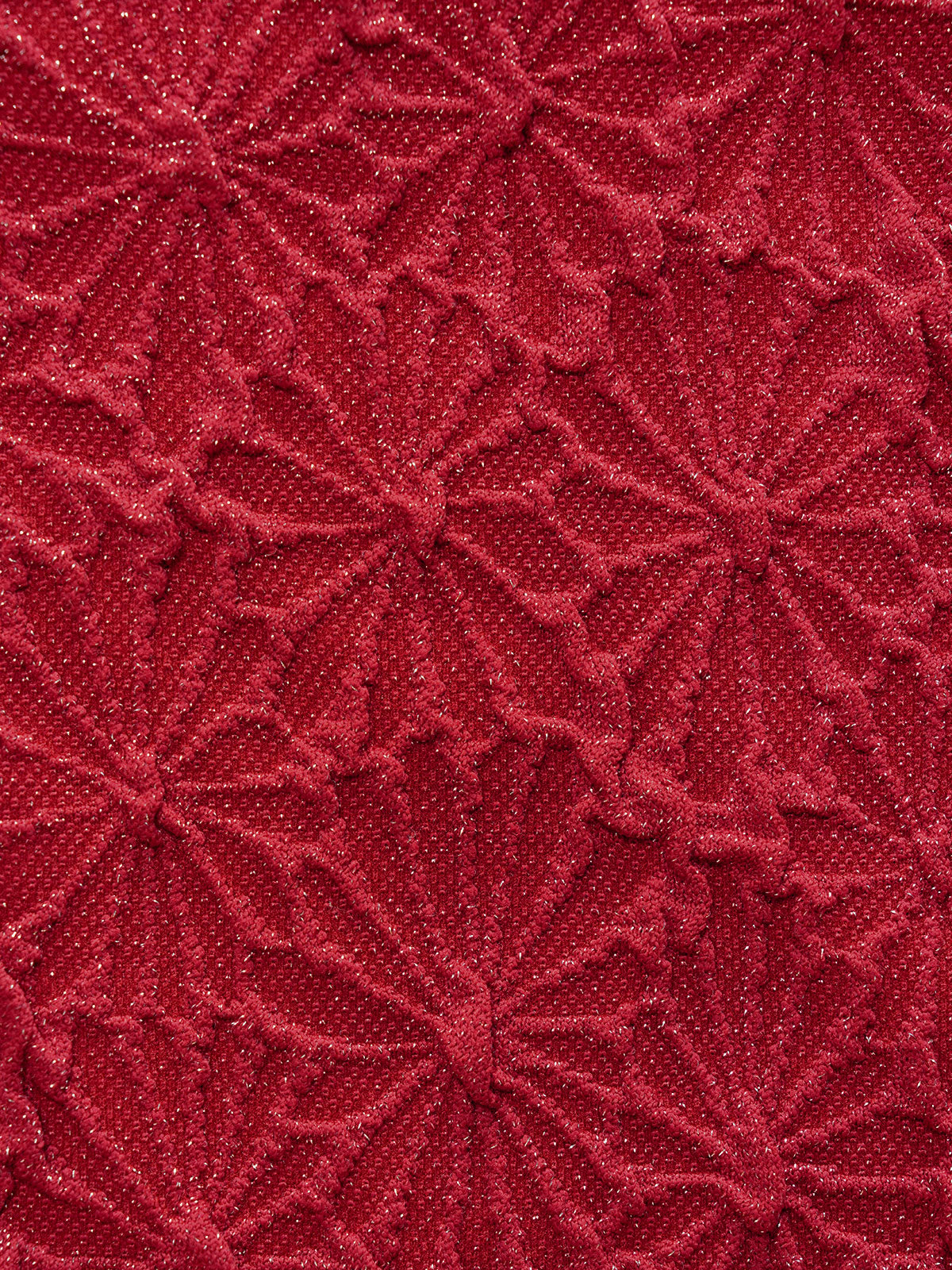 Wine Red Textured Cutout One Piece Swimwear-Available In Long Torso