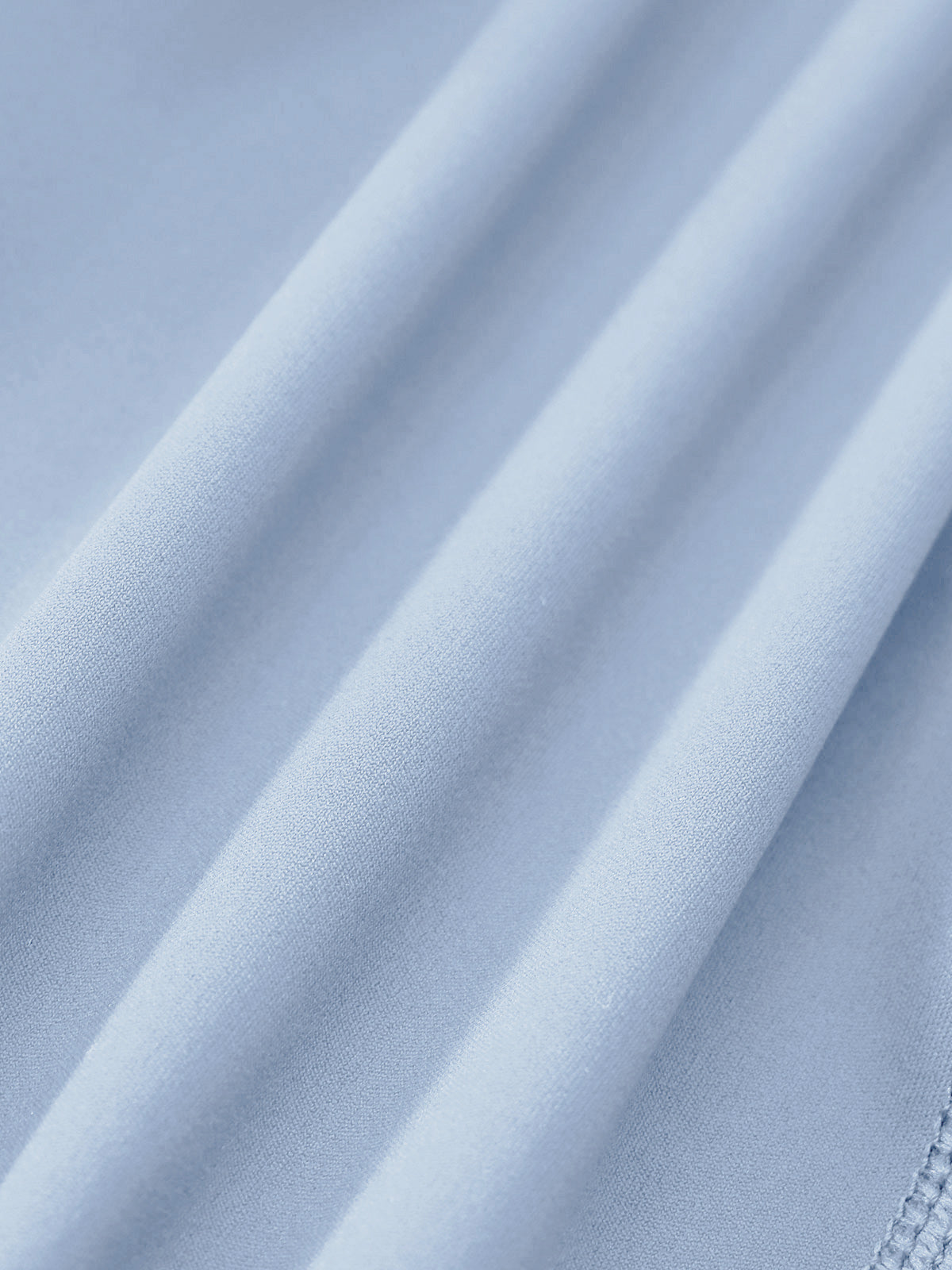 Light Blue Natural Waisted Leggings 25"