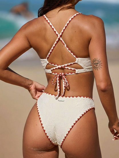 Off White Stitch Bikini Bottom