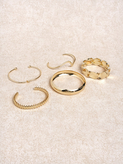 Gold Stackable Bracelet