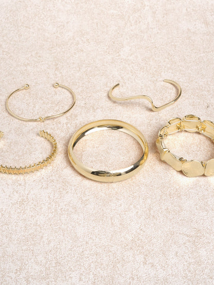 Gold Stackable Bracelet