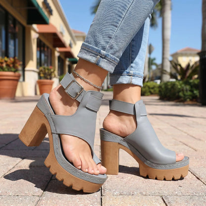 Yasmin Platform Sandals